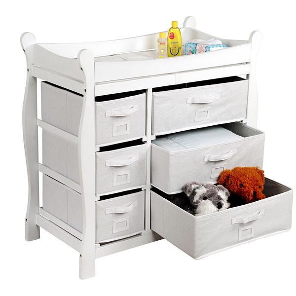 Badger basket sale changing table