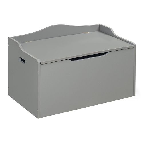 grey toy basket large