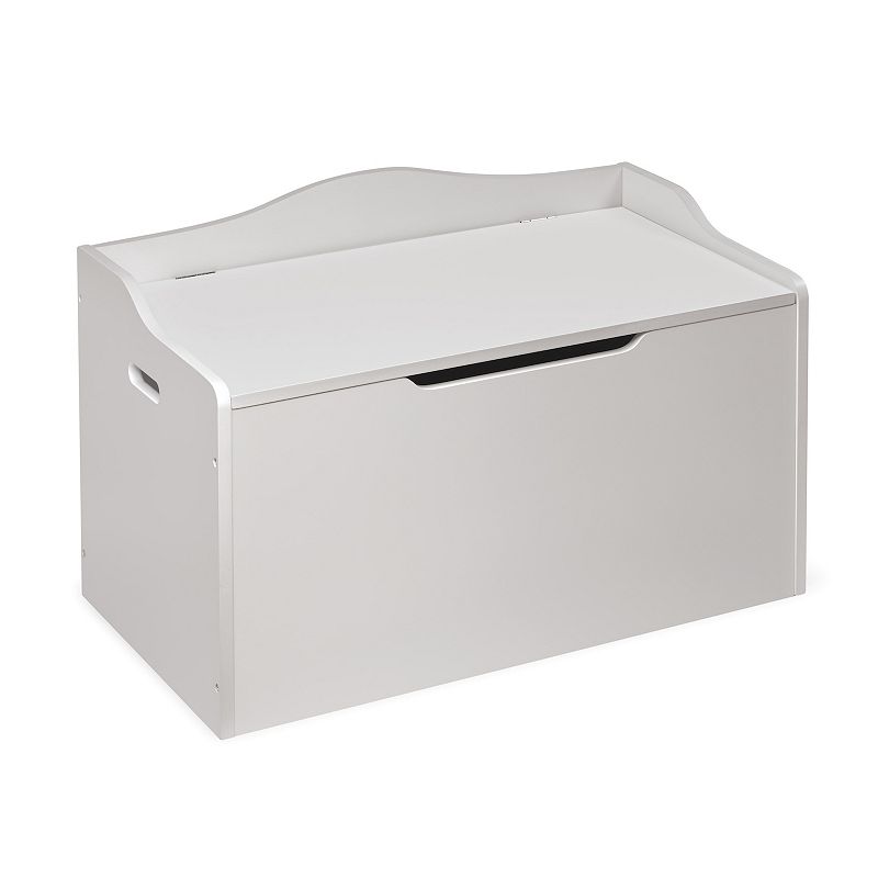 Badger Basket Bench Top Toy Box, White