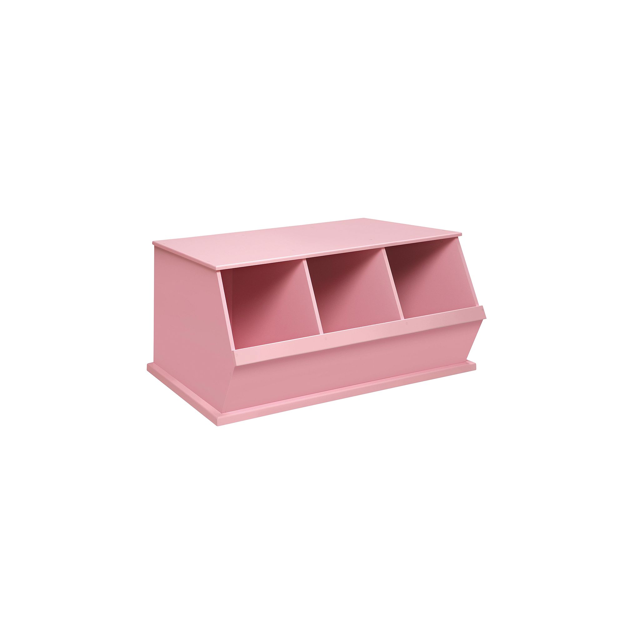 Badger Basket Three-Bin Organizer, Pink
