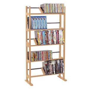 Sauder Media Storage 7 Shelf Bookcase