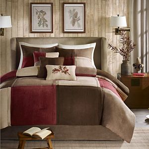 Madison Park Boulder Stripe 7 Pc Comforter Set