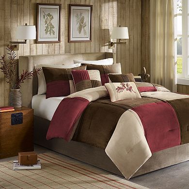 Madison Park Maddox 7-pc. Faux Suede Comforter Set