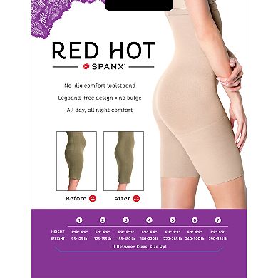 RED HOT by SPANX® High-Waist Mid-Thigh Slimmer - 1842