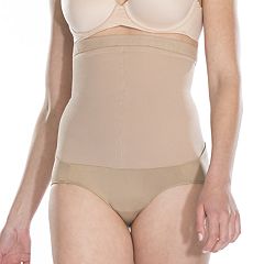 Assets Red Hot by Spanx High Waisted Mid-Thigh Super Control (1842) 1/Nude  at  Women's Clothing store: Thigh Shapewear