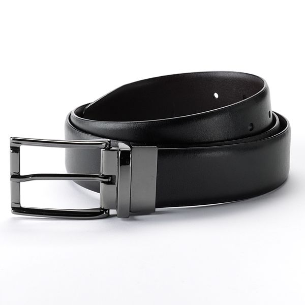 Apt. 9® Mr. Tall Reversible Leather Dress Belt