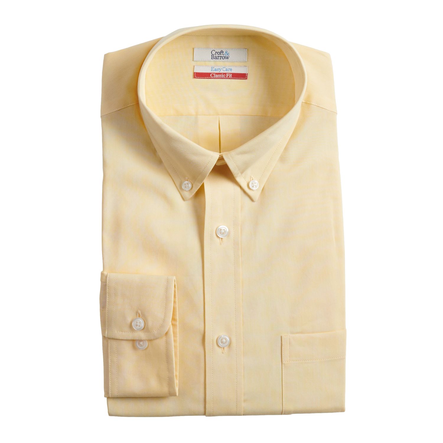 mens yellow striped dress shirt