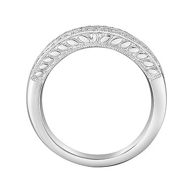 14k White Gold 1/2-ct. T.W. IGL Certified Diamond Wedding Ring