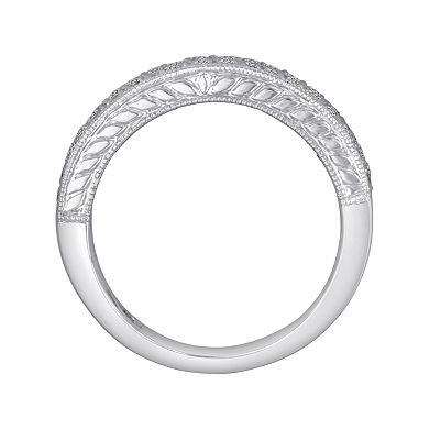 14k White Gold 1-ct. T.W. IGL Certified Diamond Wedding Ring