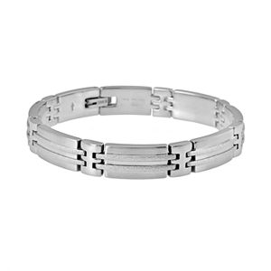 Stainless Steel Black Silicone Bracelet for Men for Boys Inlaid with Steel Cable Stainless Steel Black Silicone Bracelet for Men for Boys Inlaid with Steel Cable