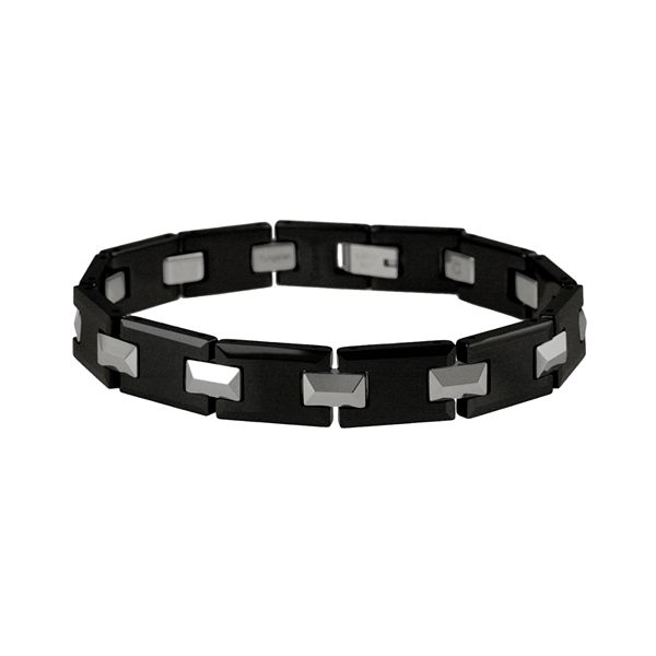 Mens black hot sale ceramic bracelet