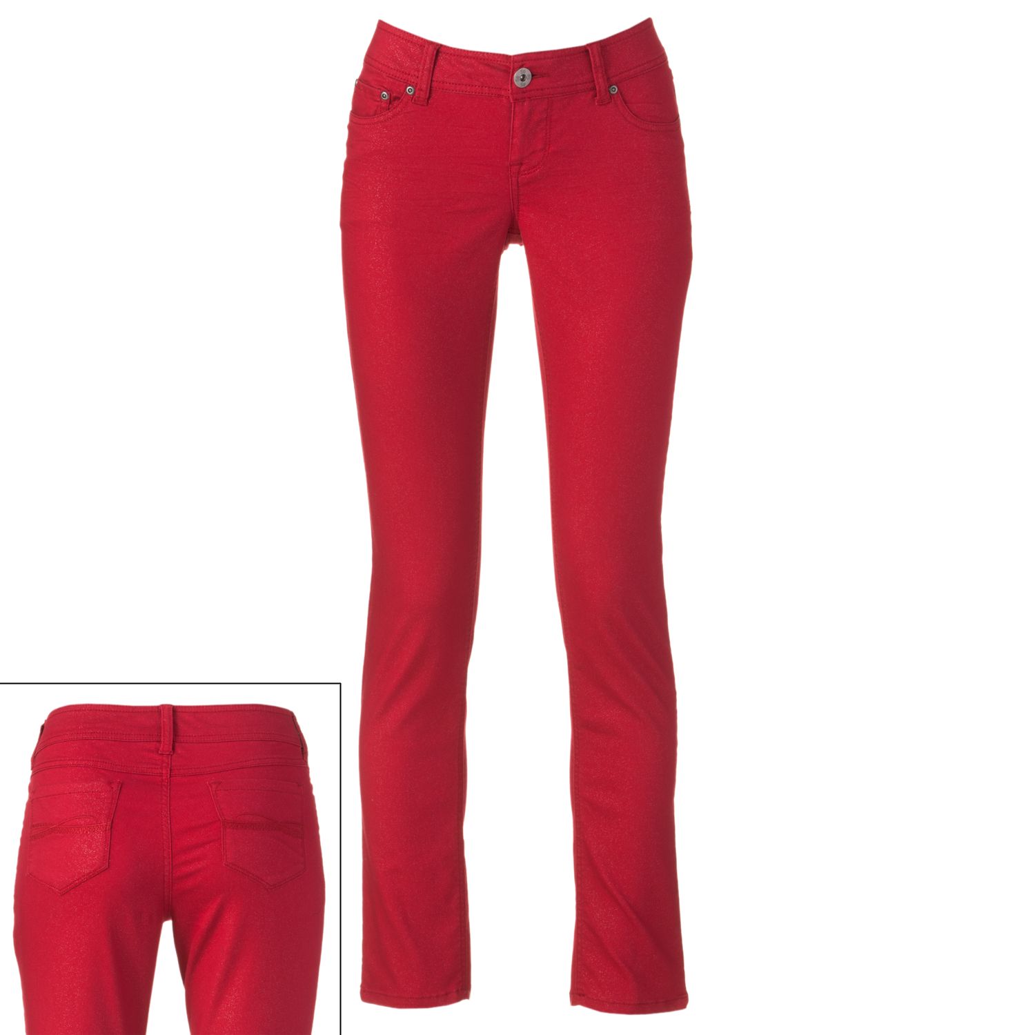 kohls colored skinny jeans