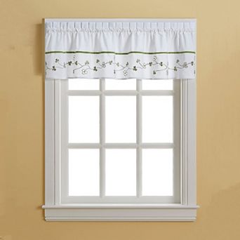 CHF Clover Tailored Window Valance - 58'' x 14''