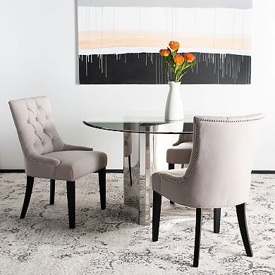 Safavieh 2-piece Abby Tufted Side Chair Set