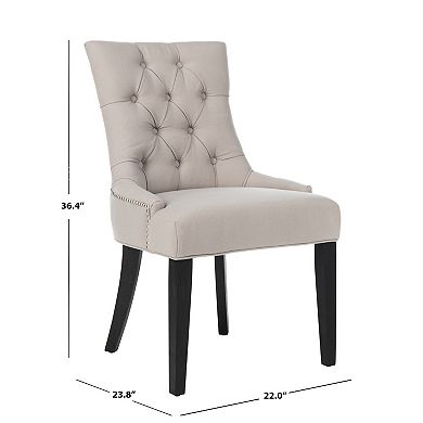 Safavieh 2-piece Abby Tufted Side Chair Set