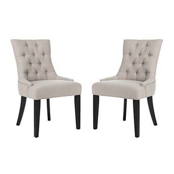 Safavieh 2 pc Abby Tufted Side Chair Set