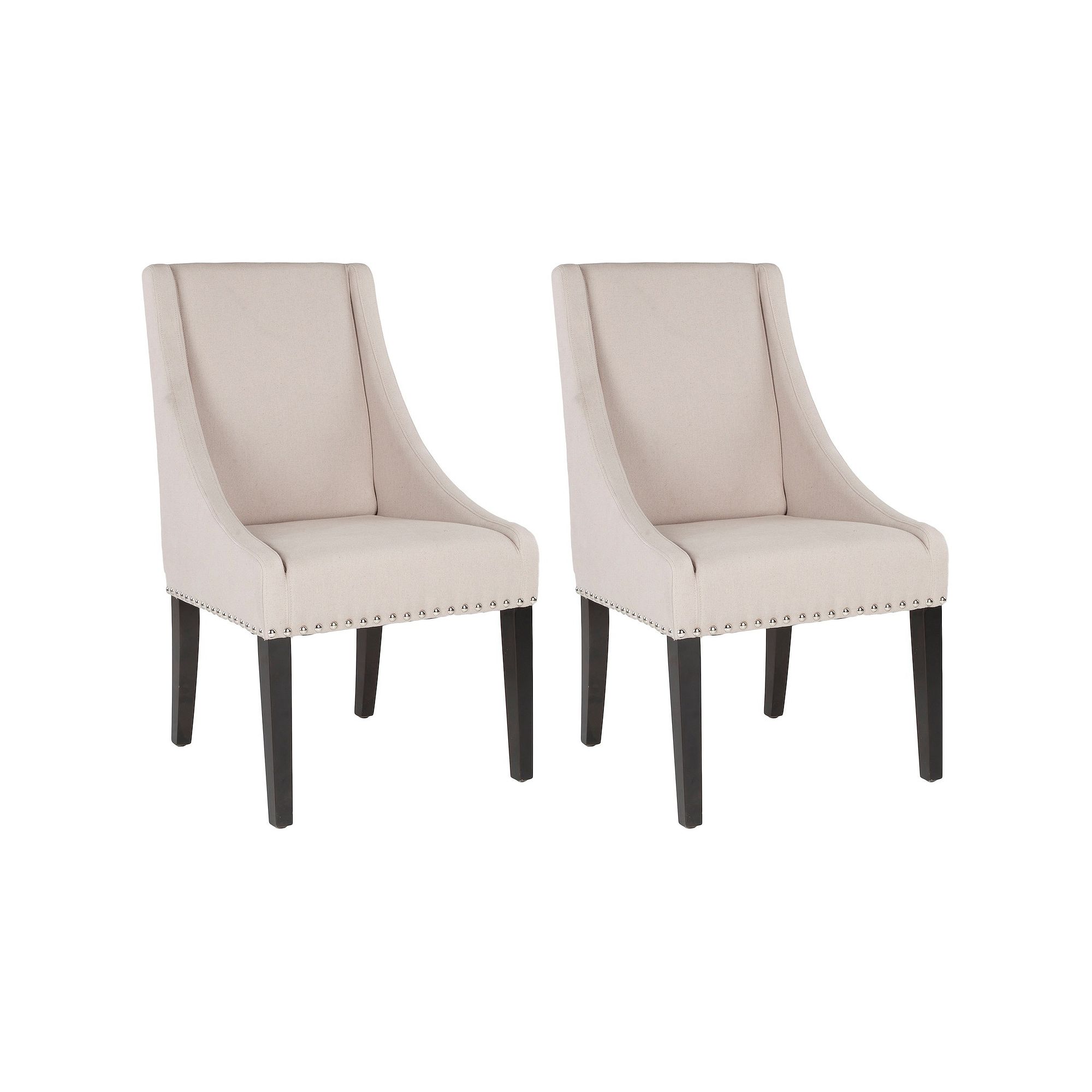 Safavieh 2-pc. Britannia Side Chair Set, Beige