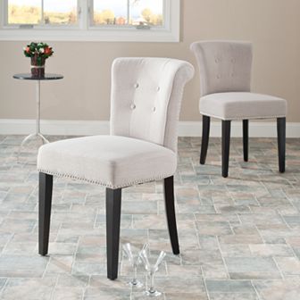 Safavieh 2 pc Sinclaire Cotton Blend Side Chair Set