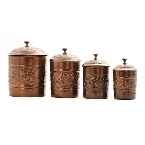 Old Dutch Heritage 4pc. Kitchen Canister Set