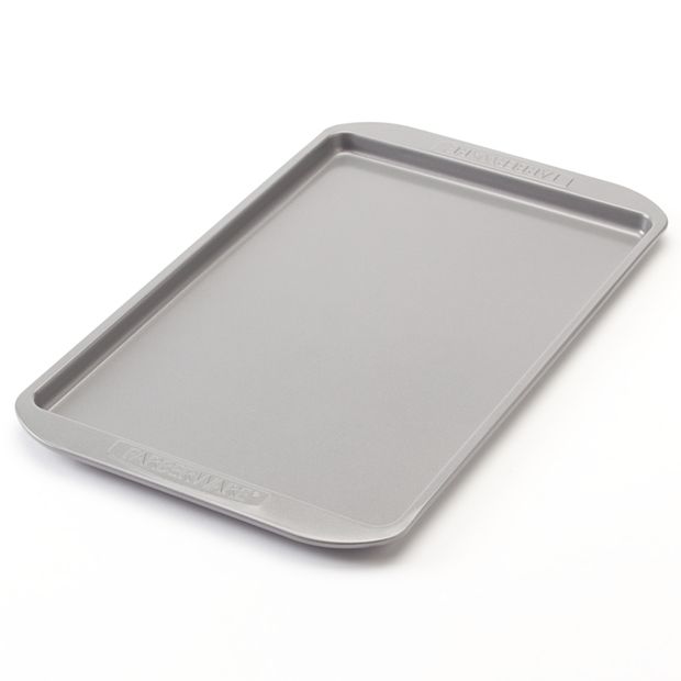 Farberware Easy Solutions Nonstick Bakeware Cookie Pan Baking Sheet, 11  Inch X 17 Inch, Blue & Reviews