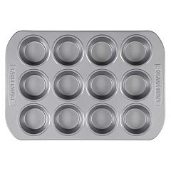 Farberware GoldenBake Bakeware Nonstick Sheet Pan Set, 2-Piece, Gray