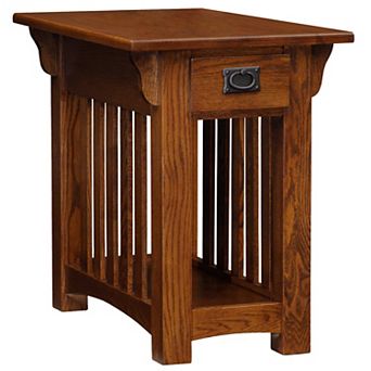Leick Furniture Mission Sienna Chairside Table