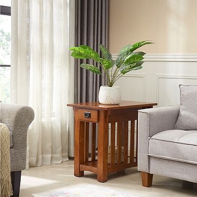 Leick Furniture Mission Sienna Chairside Table