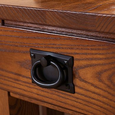 Leick Furniture Mission Sienna Chairside Table