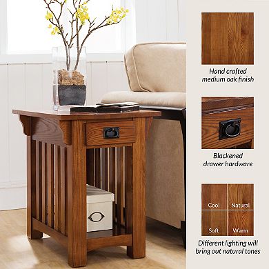 Leick Furniture Mission Sienna Chairside Table