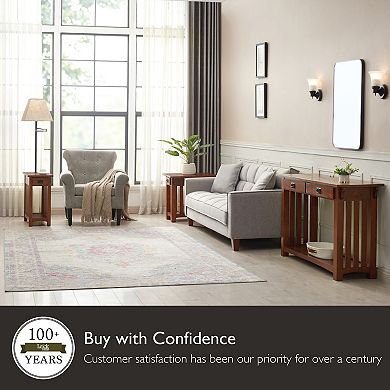 Leick Furniture Mission Sienna Chairside Table