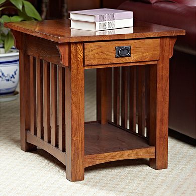 Leick Furniture Mission Sienna End Table