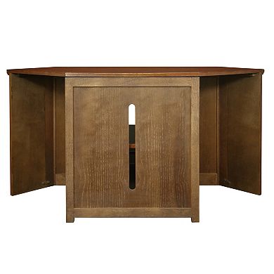 Leick Furniture Mission Corner TV Stand