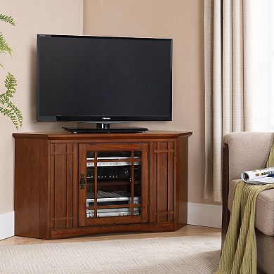Leick Furniture Mission Corner TV Stand