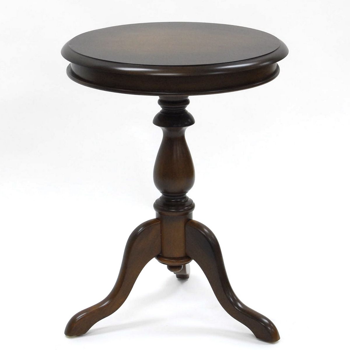 Carolina Living Gilda Side Table - Chestnut