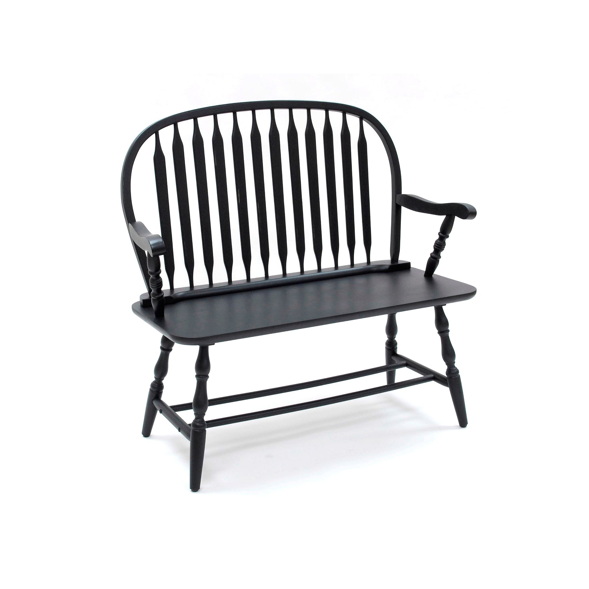 Carolina Living 40-in. Windsor Bench, Black