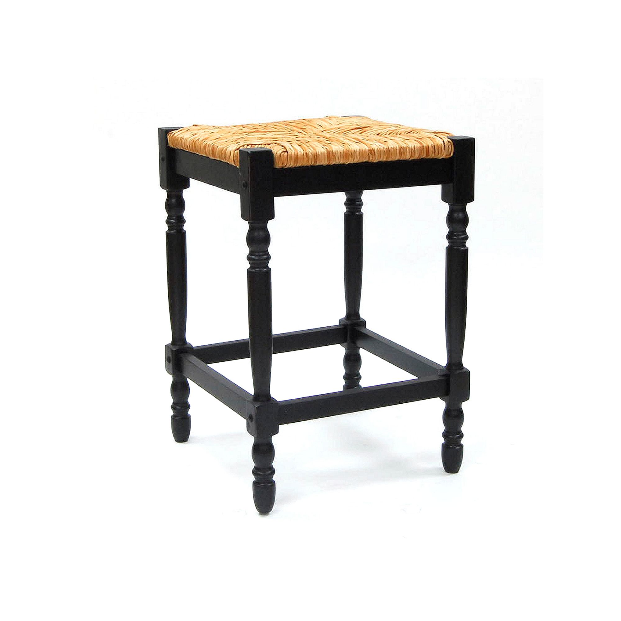 Carolina Living Hawthorne 24-in. Counter Stool, Black