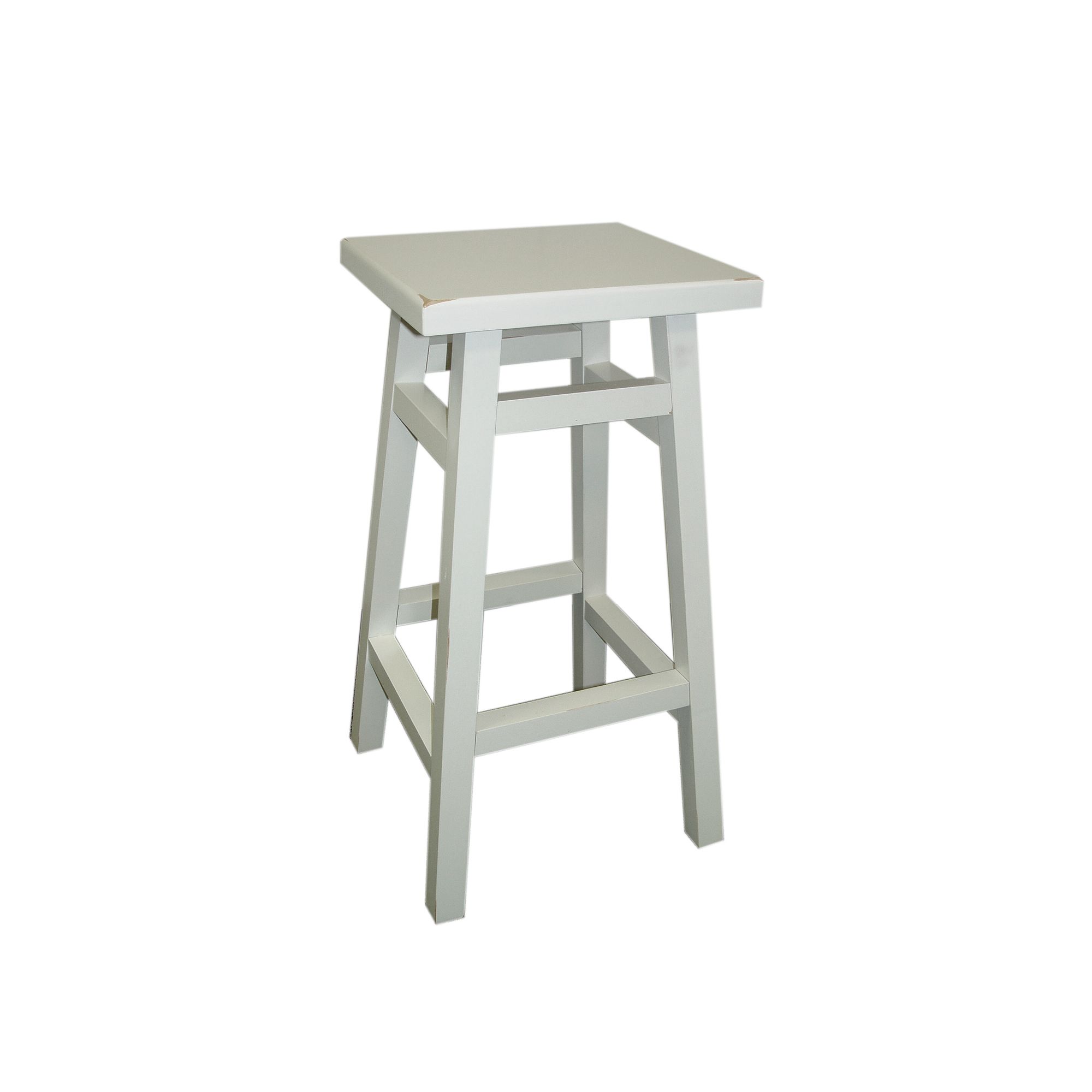 Carolina Living OMalley Pub Counter Stool, White
