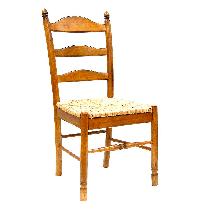 Carolina Cottage Vera Distressed Dining Chair, Brown, Furniture