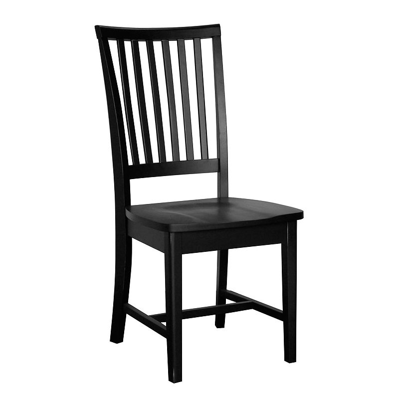 93219422 Carolina Cottage Hudson Dining Chair, Black, Furni sku 93219422