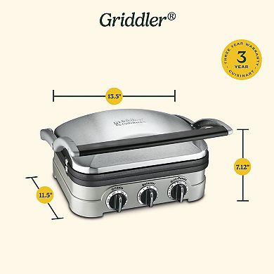 Cuisinart® Griddler Compact Grill & Panini Press