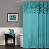 Lush Decor Lillian Fabric Shower Curtain