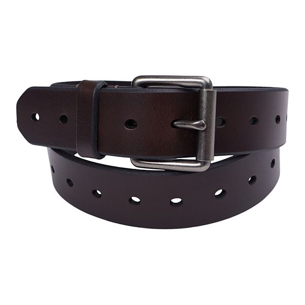 Men's Levi's Perforated Casual Leather Belt