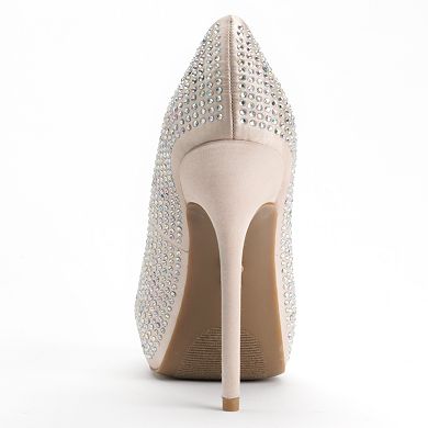 Jennifer Lopez Women's Peep-Toe Platform High Heels