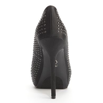 Jennifer Lopez Women's Peep-Toe Platform High Heels