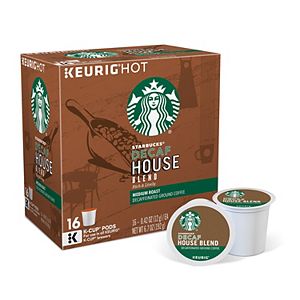 Keurig® K-Cup® Pod Starbucks House Blend Decaf Coffee - 16-pk.