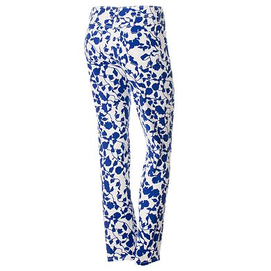 Dana Buchman Floral Skinny Jeans - Women's