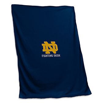 NCAA NOTRE DAME SWEATSHIRT BLANKET