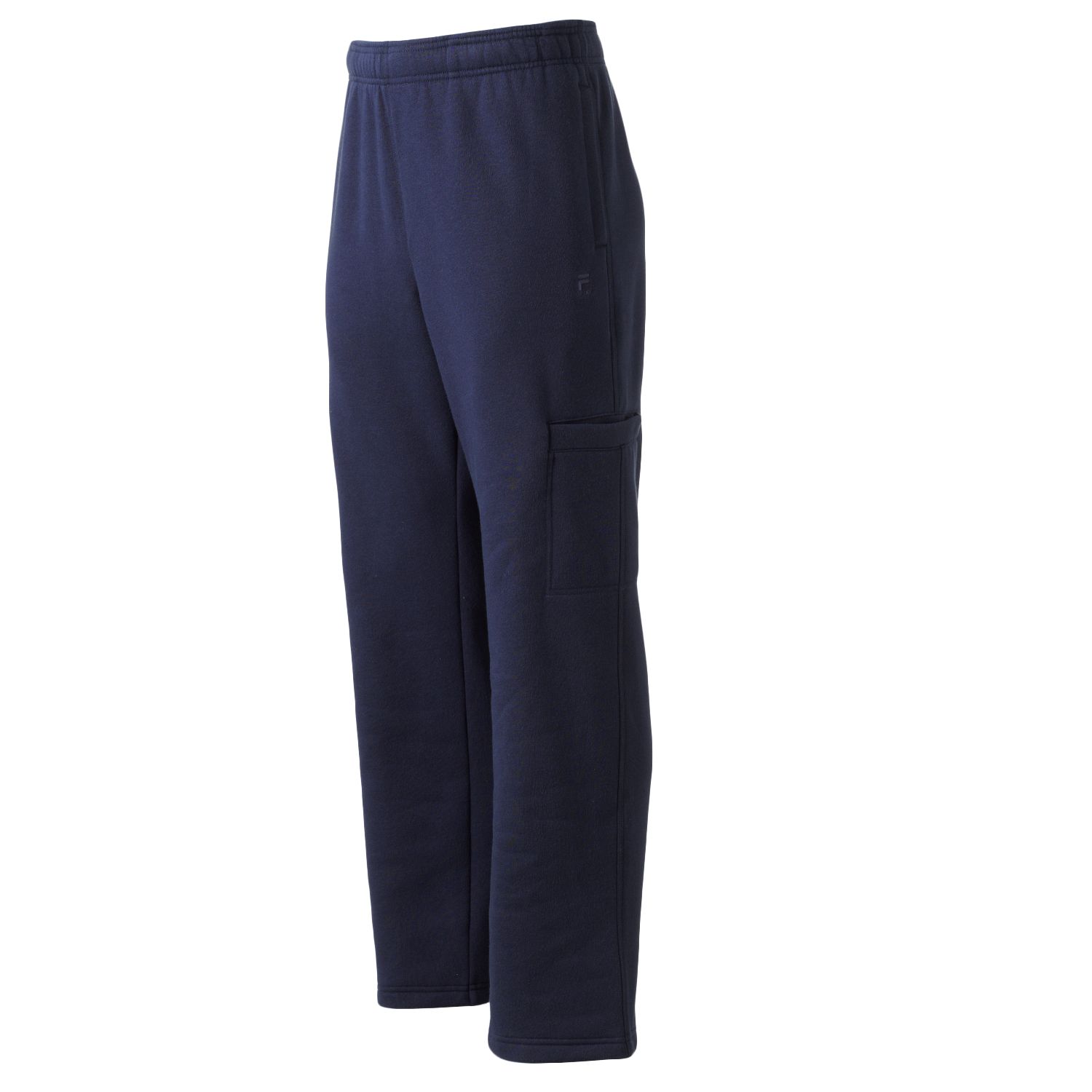 fila men's fleece lined athletic sweatpant with pockets