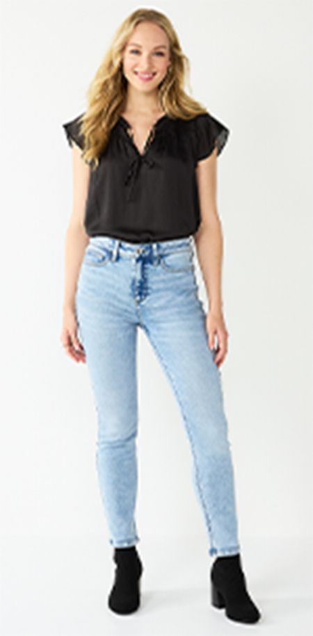 Women's Jeans: Shop the Latest Styles In Bootcut, Skinny, Ripped & More |  Kohl's