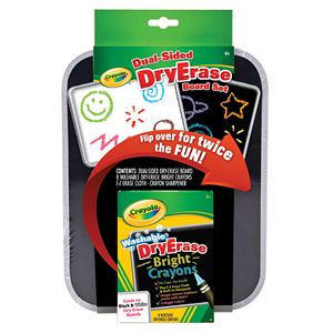 Crayola Dual-Sided Dry Erase Board Set